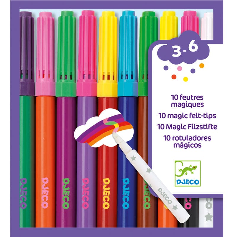 Djeco 10 Magic Felt Tips Djeco 10 Magic Felt Tips 