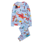 Books To Bed There Was an Old Dragon Who Swallowed a Knight Book and Pajama Set Books To Bed There Was an Old Dragon Who Swallowed a Knight Book and Pajama Set 