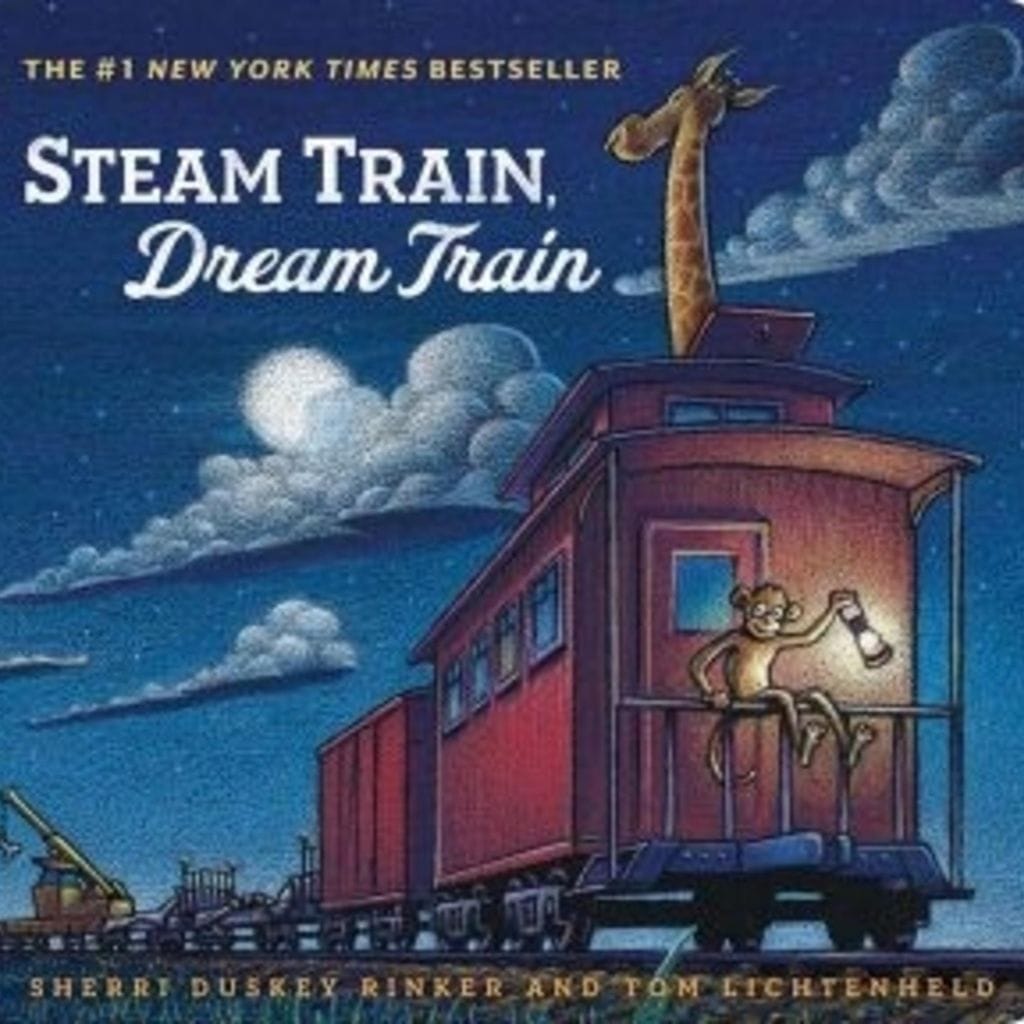 Books To Bed Steam Train, Dream Train  Book and Pajama Set Books To Bed Steam Train, Dream Train  Book and Pajama Set 