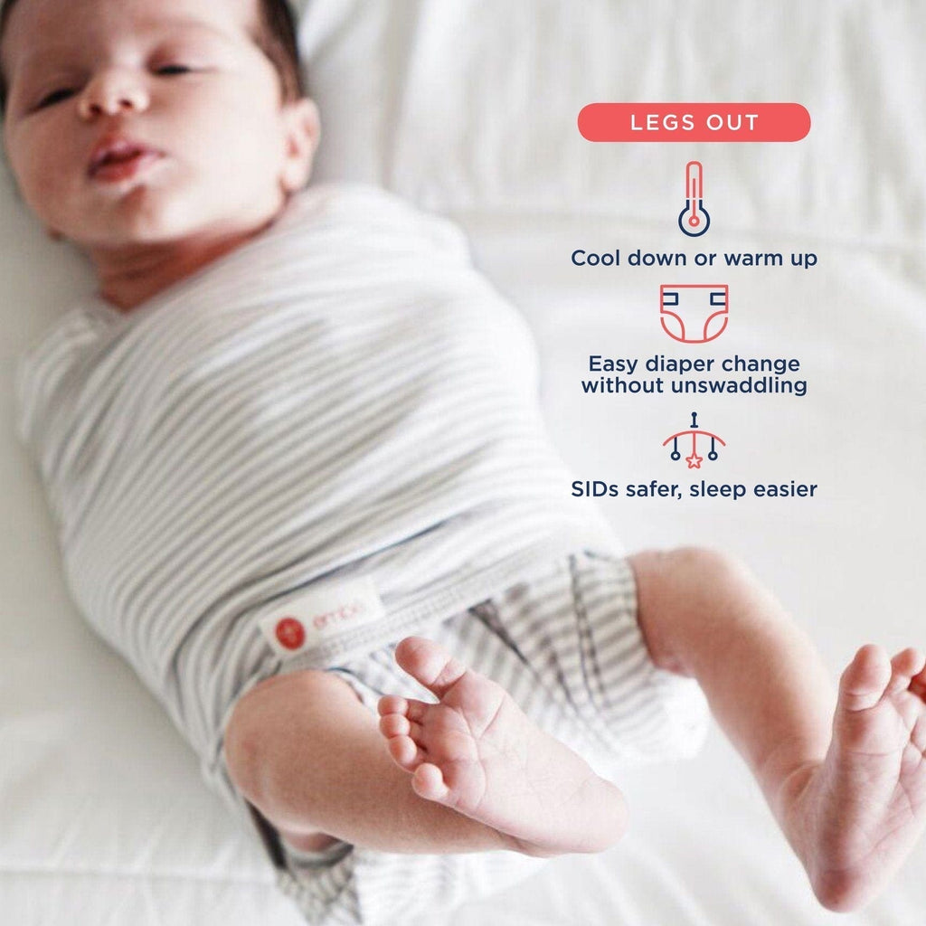 embé Short Sleeve Transitional 2-Way Swaddle Sack (3-6mos) embé Short Sleeve Transitional 2-Way Swaddle Sack (3-6mos) 
