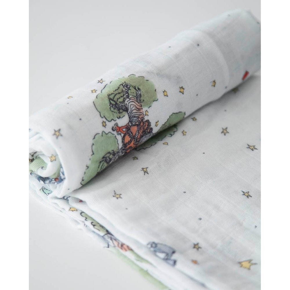 Little Unicorn Cotton Muslin Swaddle Blanket - The Little Prince Little Unicorn Cotton Muslin Swaddle Blanket - The Little Prince 