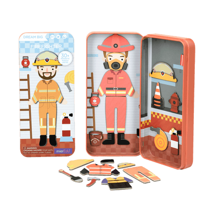 mierEdu Dream Big Firefighter Magnetic Puzzle Box mierEdu Dream Big Firefighter Magnetic Puzzle Box 