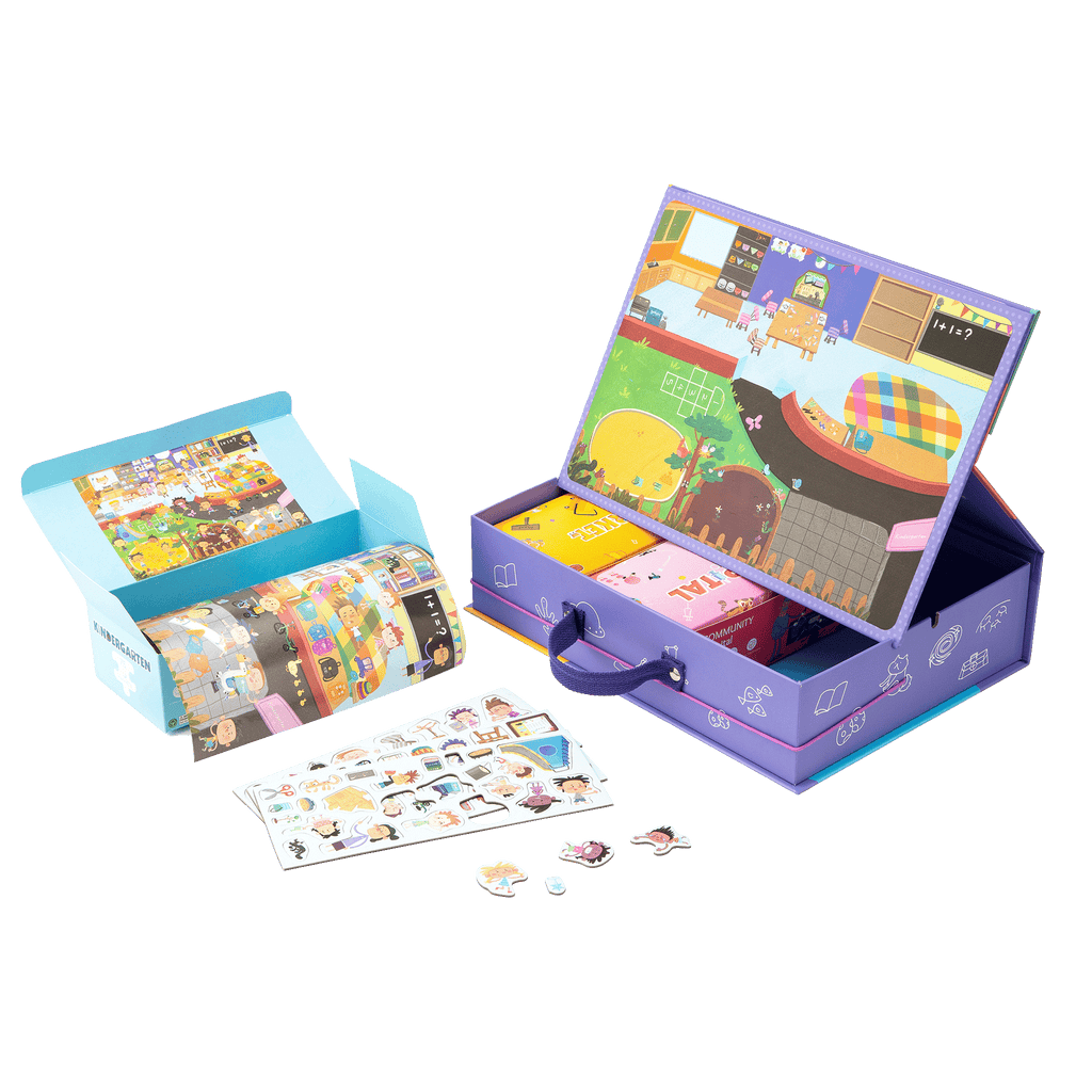 mierEdu My Community Magnetic Puzzle Play Kit mierEdu My Community Magnetic Puzzle Play Kit 