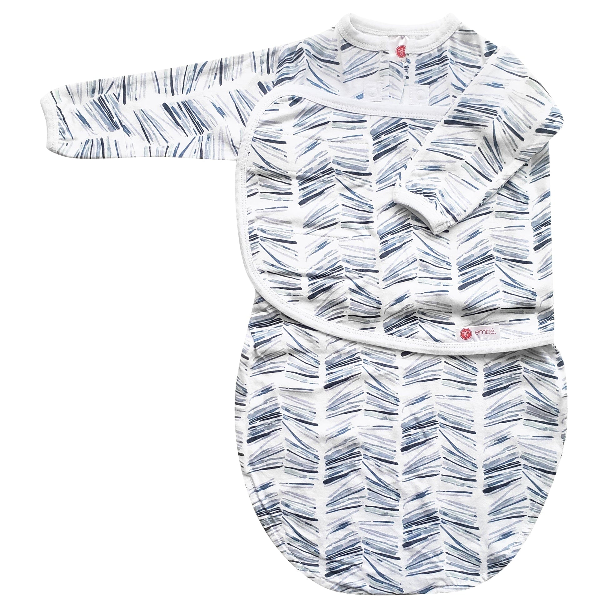 embé Starter 2-Way Long Sleeve Swaddle Sack (0-4mos) embé Starter 2-Way Long Sleeve Swaddle Sack (0-4mos) 