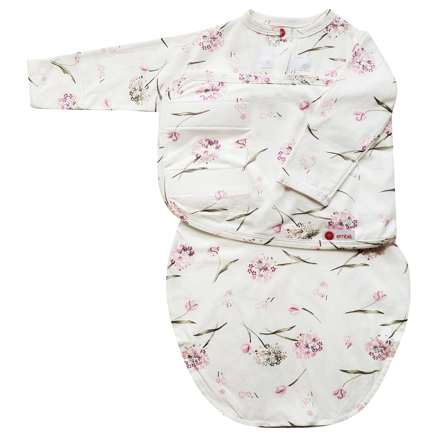 embé Starter 2-Way Long Sleeve Swaddle Sack (0-4mos) embé Starter 2-Way Long Sleeve Swaddle Sack (0-4mos) 