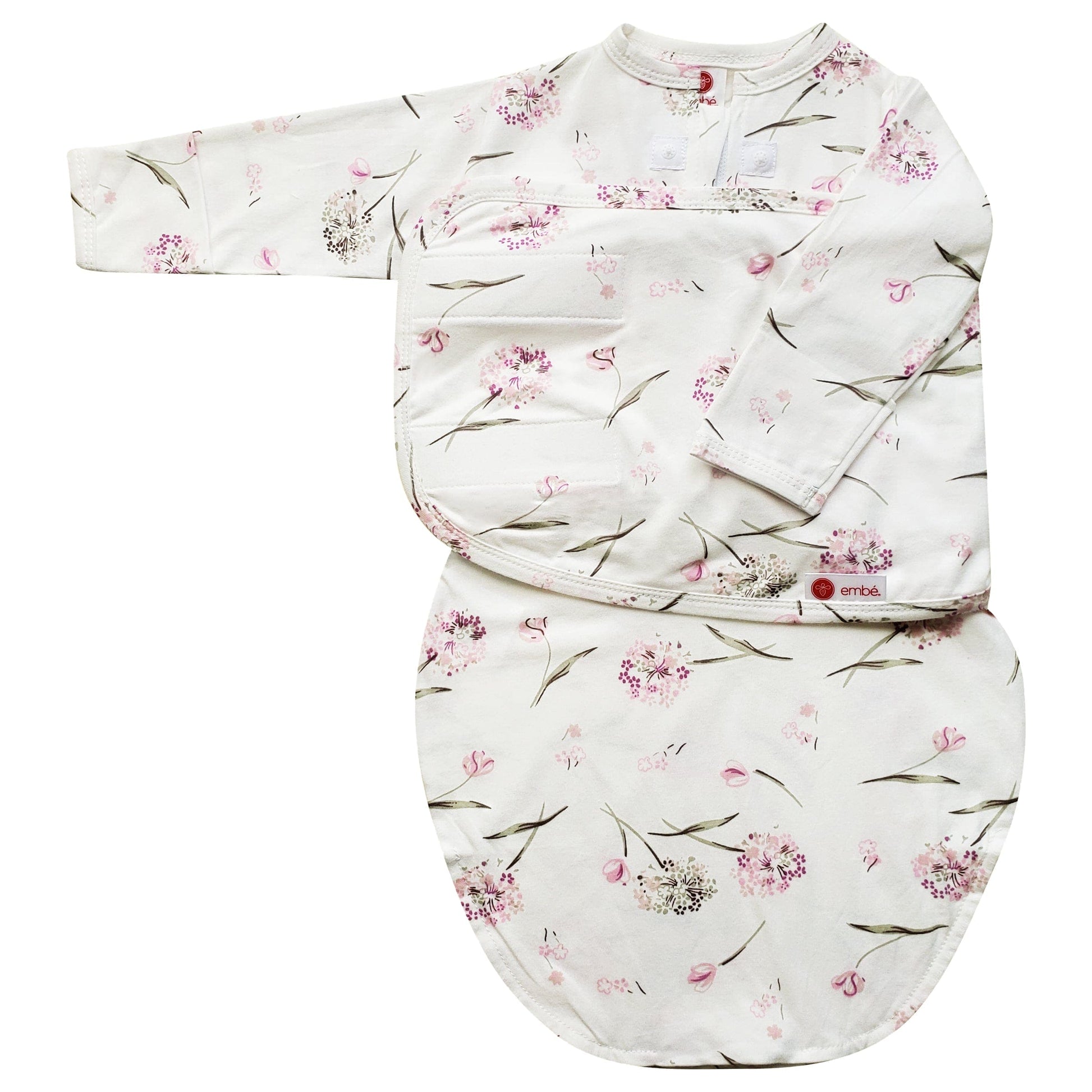 embé Starter 2-Way Long Sleeve Swaddle Sack (0-4mos) embé Starter 2-Way Long Sleeve Swaddle Sack (0-4mos) 