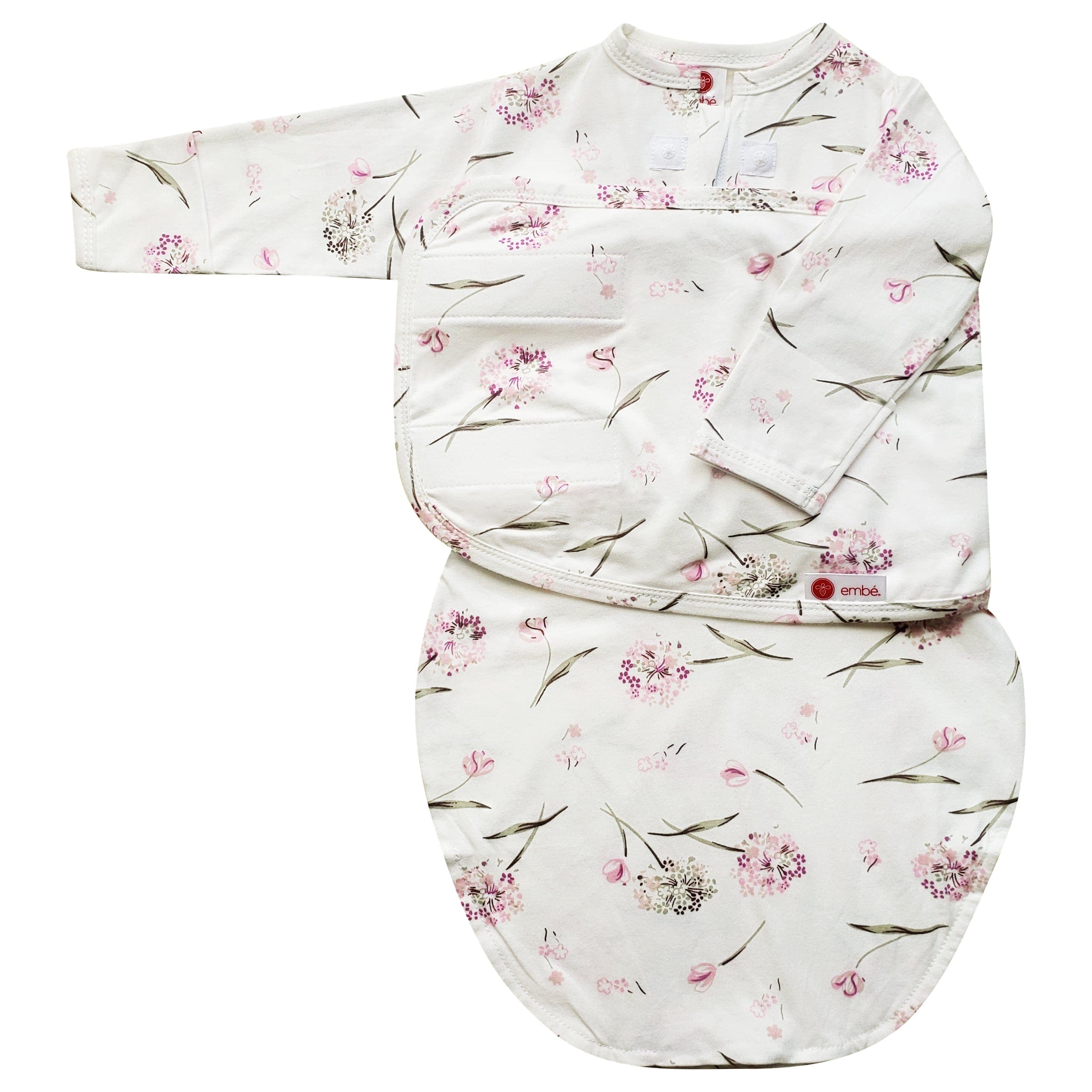 embé Starter 2-Way Long Sleeve Swaddle Sack (0-4mos) embé Starter 2-Way Long Sleeve Swaddle Sack (0-4mos) 