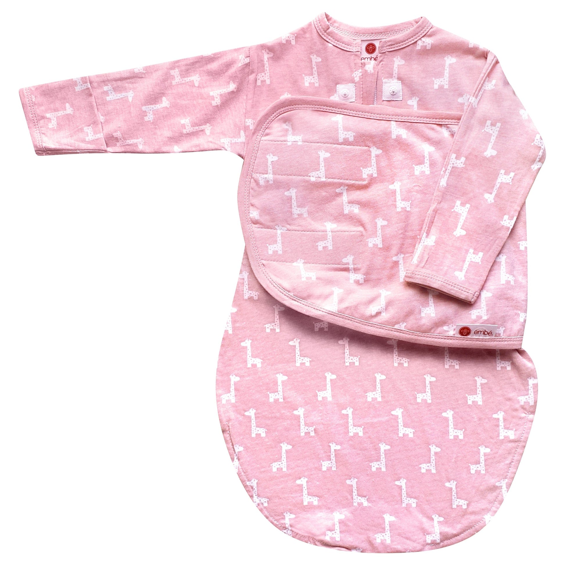 embé Starter 2-Way Long Sleeve Swaddle Sack (0-4mos) embé Starter 2-Way Long Sleeve Swaddle Sack (0-4mos) 