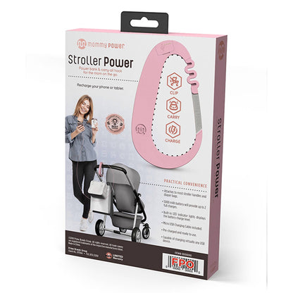 Mommy Power® Stroller Power Hook Mommy Power® Stroller Power Hook 