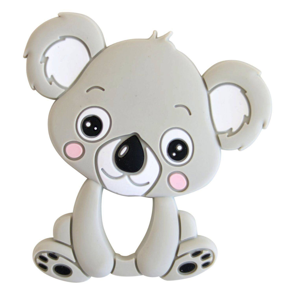Glitter & Spice Koala Silicone Teether with Pacifier Clip Glitter & Spice Koala Silicone Teether with Pacifier Clip 