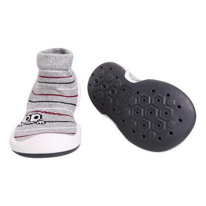 Komuello Mummy Baby Rubber Sole Sock Shoes Komuello Mummy Baby Rubber Sole Sock Shoes 