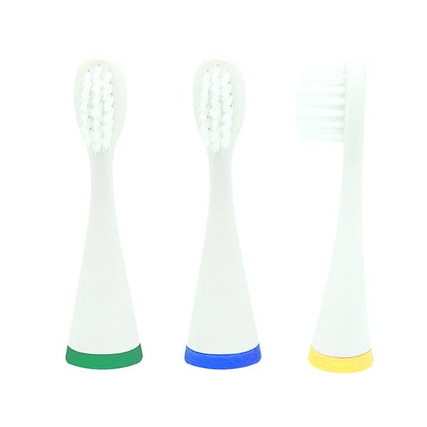 Marcus & Marcus Replacement Toothbrush Heads (Green / Blue / Yellow) Marcus & Marcus Replacement Toothbrush Heads (Green / Blue / Yellow) 