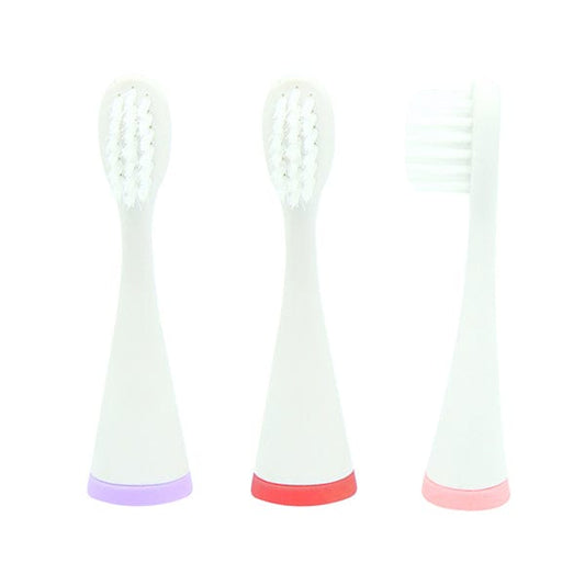 Marcus & Marcus Replacement Toothbrush Heads (Purple / Red / Pink) Marcus & Marcus Replacement Toothbrush Heads (Purple / Red / Pink) 