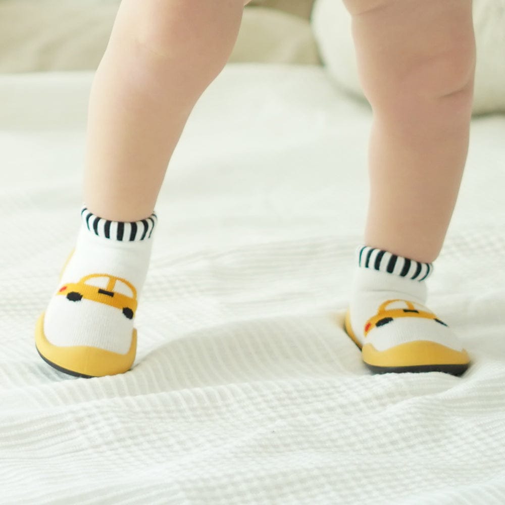 Komuello Road Trip Baby Rubber Sole Sock Shoes Komuello Road Trip Baby Rubber Sole Sock Shoes 