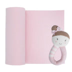 Living Textiles Sophia The Ballerina Rattle & Muslin Gift Set Living Textiles Sophia The Ballerina Rattle & Muslin Gift Set 