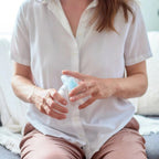 Marcus & Marcus Silicone Angled Feeding Bottle & Breast Pump Marcus & Marcus Silicone Angled Feeding Bottle & Breast Pump 