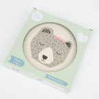 Love Mae Small Bamboo Plates 4pk | Mama and Papa Bear Love Mae Small Bamboo Plates 4pk | Mama and Papa Bear 