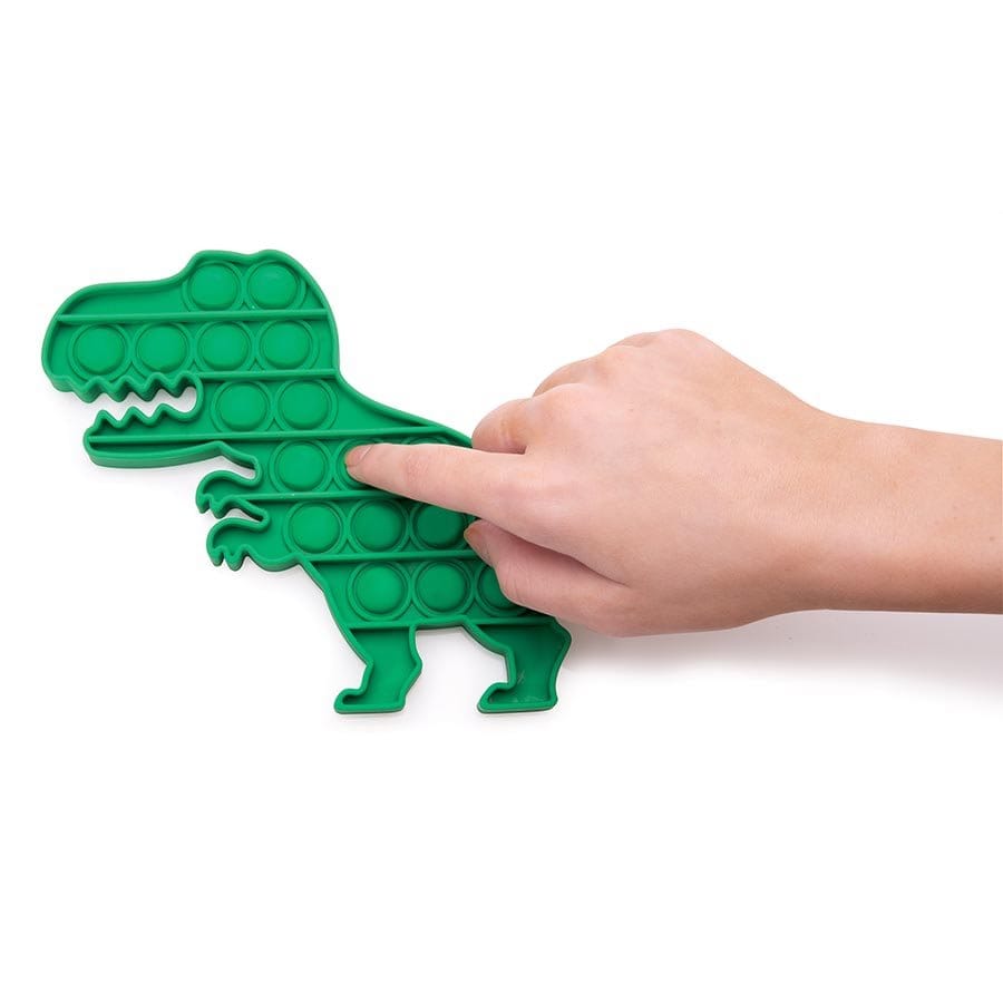 Push & Pop T-Rex Bubble Fidget Toy Push & Pop T-Rex Bubble Fidget Toy 