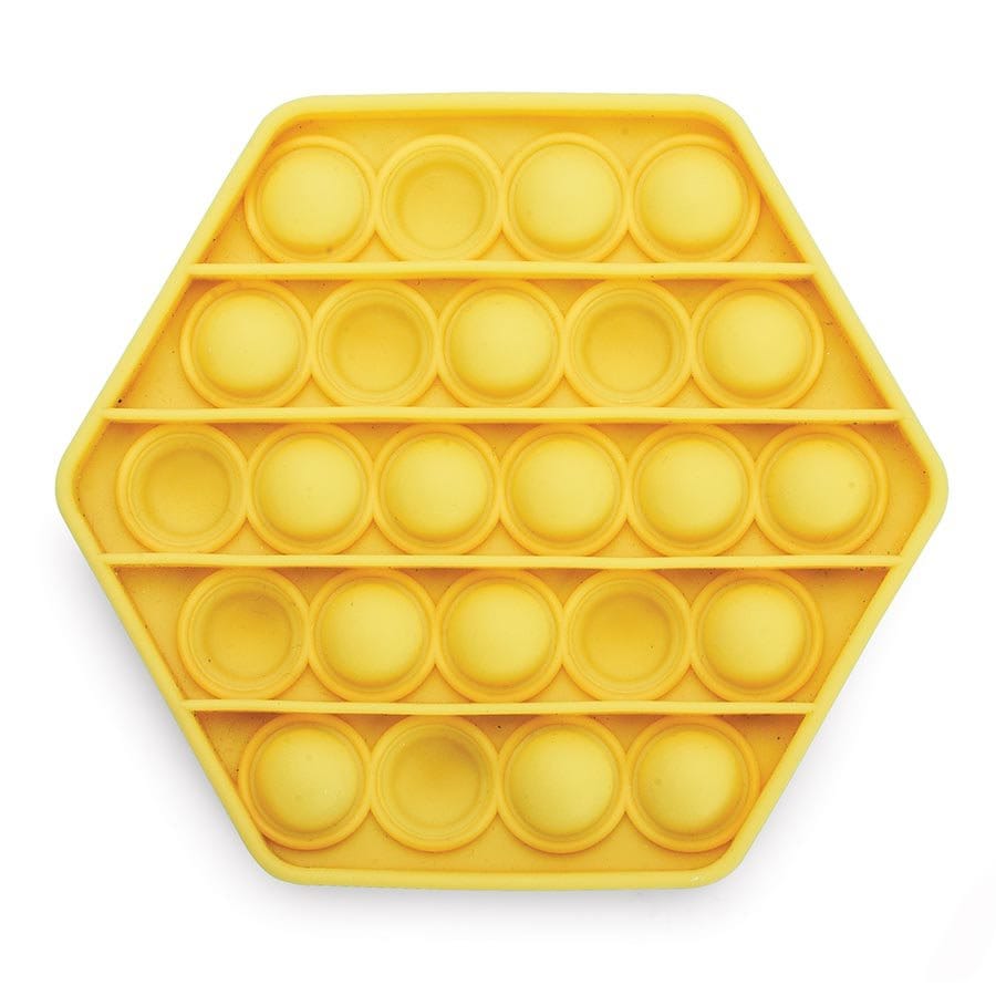Push & Pop Bubble Fidget Toy - Hexagon Push & Pop Bubble Fidget Toy - Hexagon 