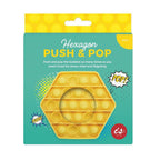 Push & Pop Bubble Fidget Toy - Hexagon Push & Pop Bubble Fidget Toy - Hexagon 
