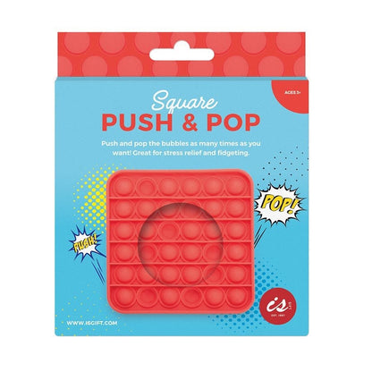 Push & Pop Bubble Fidget Toy - Square Push & Pop Bubble Fidget Toy - Square 