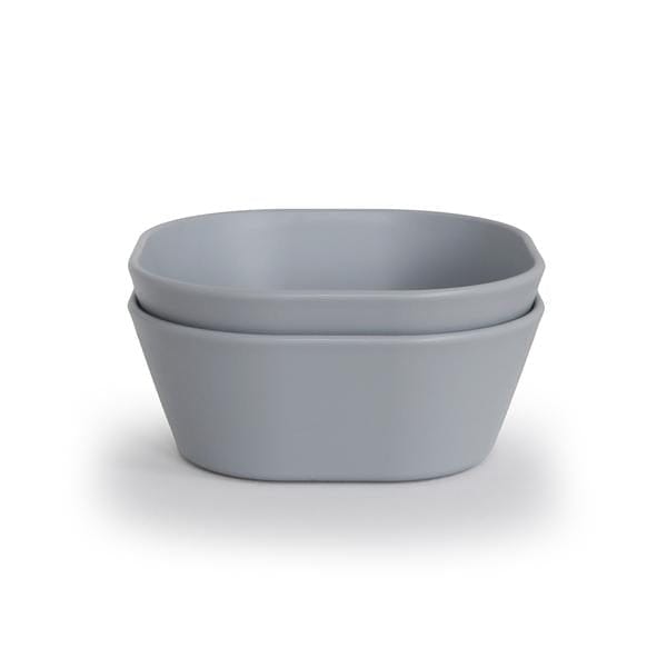 Mushie Square Bowl, Set of 2 (Cloud) Mushie Square Bowl, Set of 2 (Cloud) 