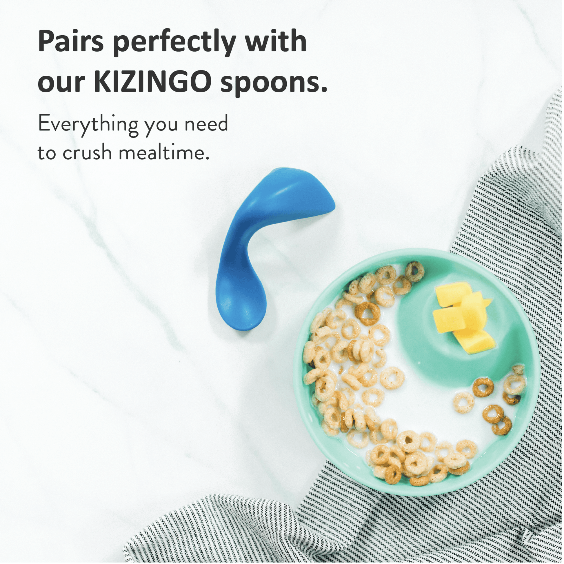 Kizingo Nudge Toddler Bowl Kizingo Nudge Toddler Bowl 