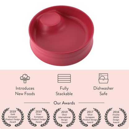 Kizingo Nudge Toddler Bowl Kizingo Nudge Toddler Bowl 
