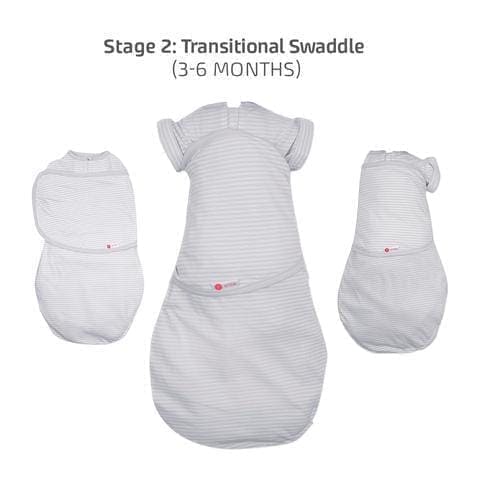 embé Short Sleeve Transitional 2-Way Swaddle Sack (3-6mos) embé Short Sleeve Transitional 2-Way Swaddle Sack (3-6mos) 