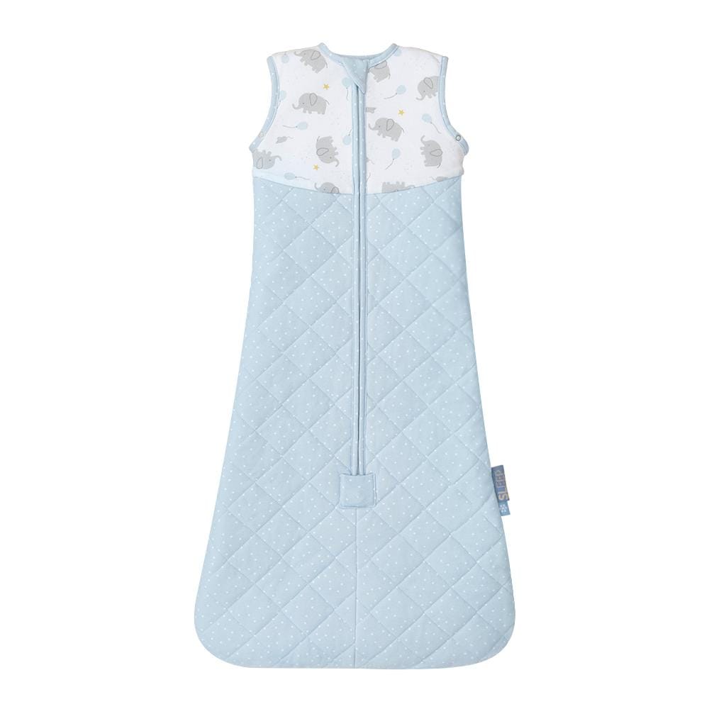 Living Textiles Smart Sleep Quilted Baby Sleeping Bag 2.5 TOG Mason Elephant / 18-36M 