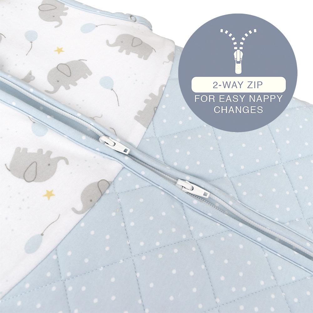 Living Textiles Smart Sleep Quilted Baby Sleeping Bag 2.5 TOG Living Textiles Smart Sleep Quilted Baby Sleeping Bag 2.5 TOG 