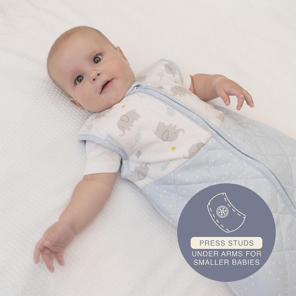 Living Textiles Smart Sleep Quilted Baby Sleeping Bag 2.5 TOG Living Textiles Smart Sleep Quilted Baby Sleeping Bag 2.5 TOG 