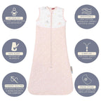 Living Textiles Smart Sleep Quilted Baby Sleeping Bag 2.5 TOG Living Textiles Smart Sleep Quilted Baby Sleeping Bag 2.5 TOG 