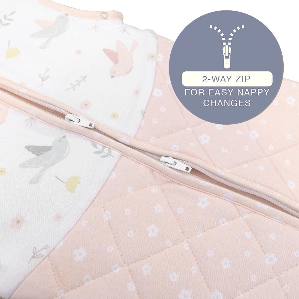 Living Textiles Smart Sleep Quilted Baby Sleeping Bag 2.5 TOG Living Textiles Smart Sleep Quilted Baby Sleeping Bag 2.5 TOG 