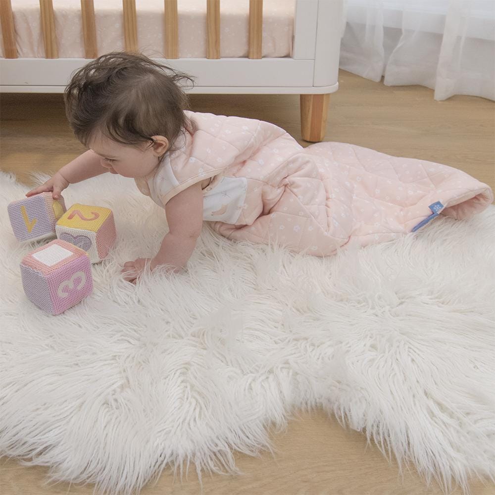 Living Textiles Smart Sleep Quilted Baby Sleeping Bag 2.5 TOG Living Textiles Smart Sleep Quilted Baby Sleeping Bag 2.5 TOG 