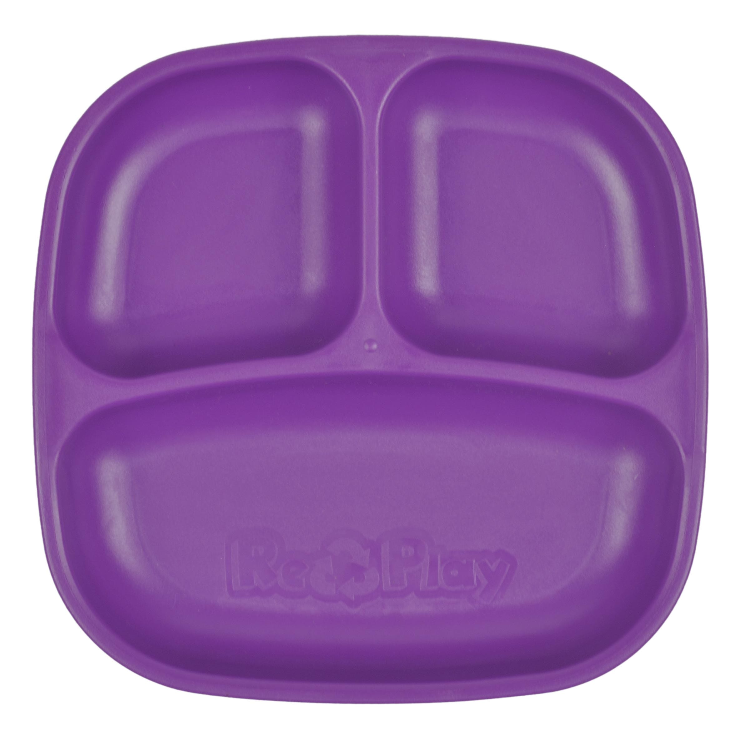 Re-Play Divided Plate Amethyst RP-SP-PlateDiv-Amethyst