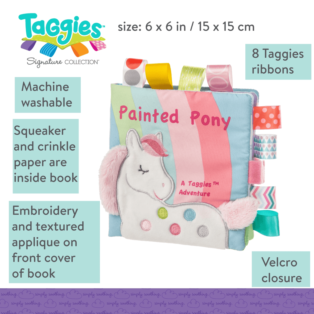 Mary Meyer Taggies Painted Pony Soft Book Mary Meyer Taggies Painted Pony Soft Book 