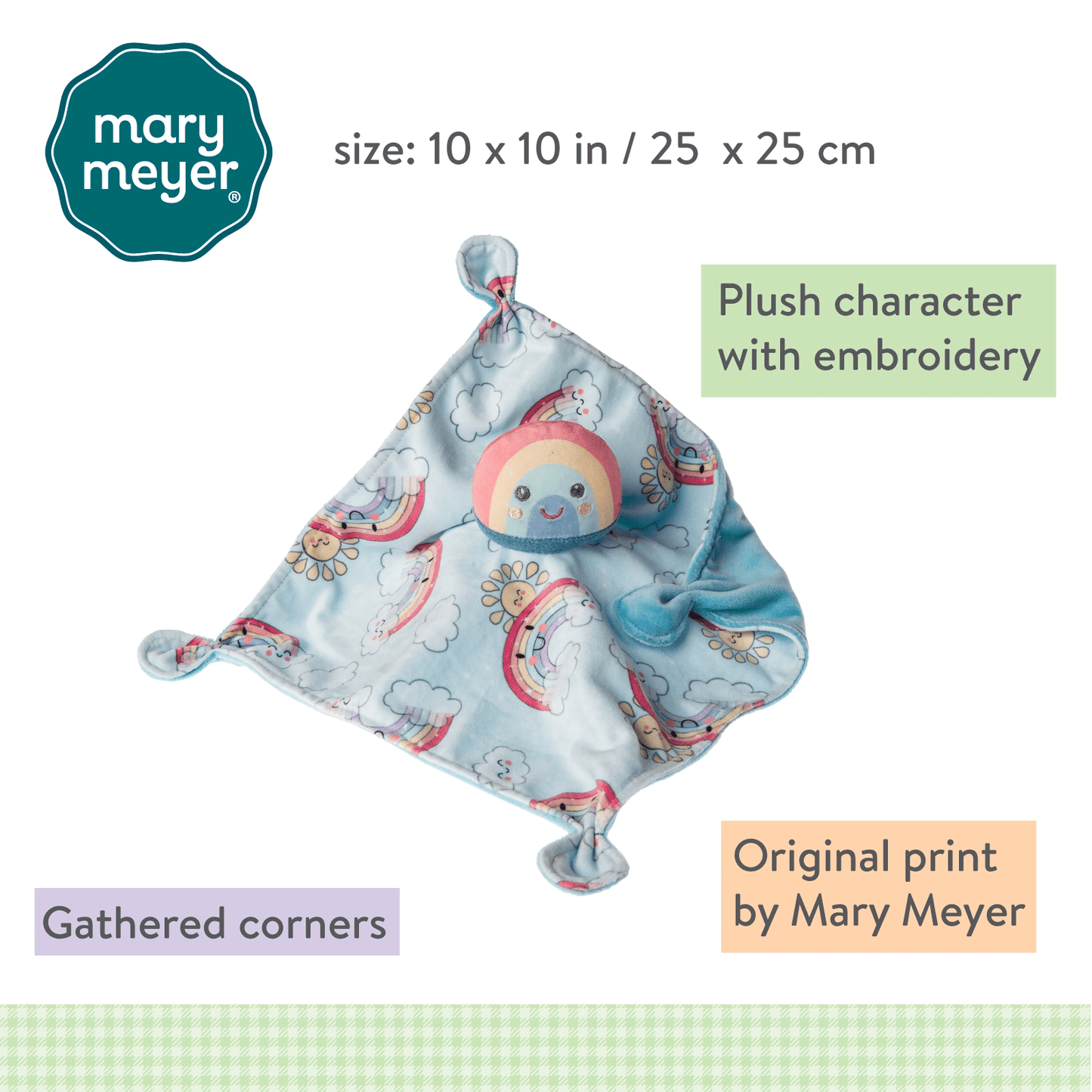 Mary Meyer Sweet Soothie Rainbow Blanket Mary Meyer Sweet Soothie Rainbow Blanket 