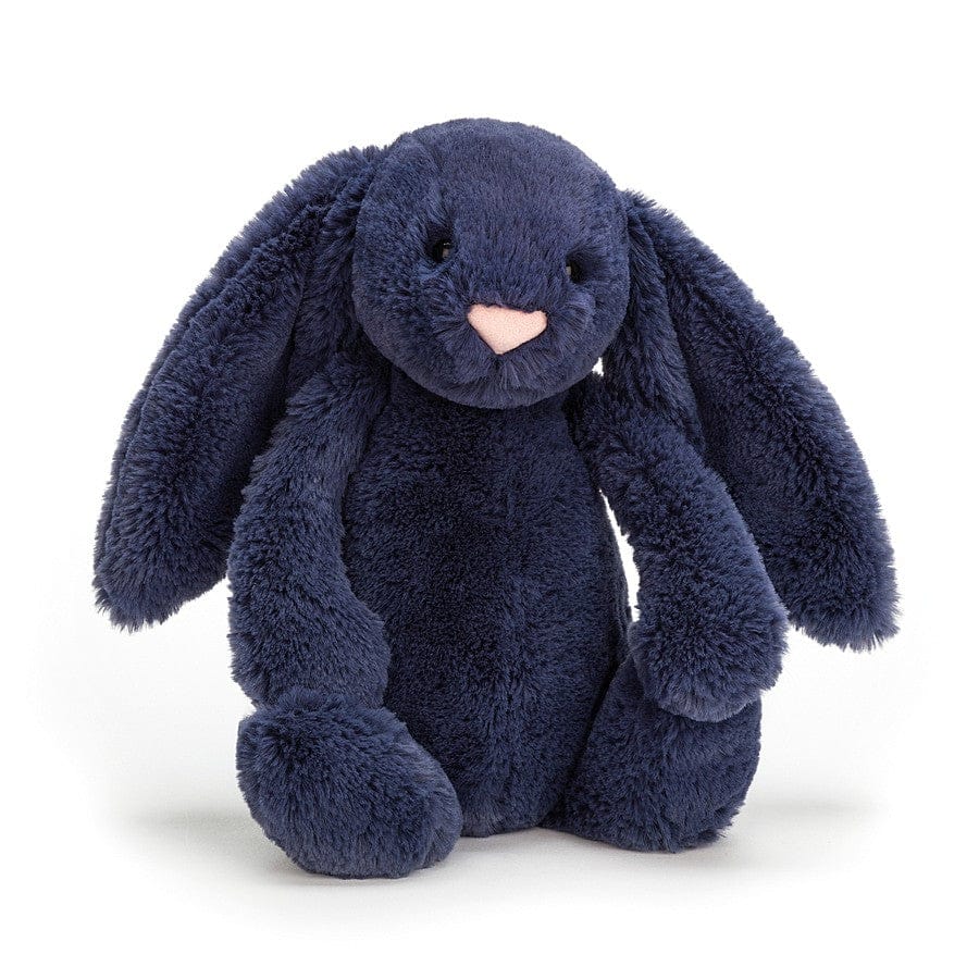 Jellycat Bashful Bunny Medium Navy BAS3NB