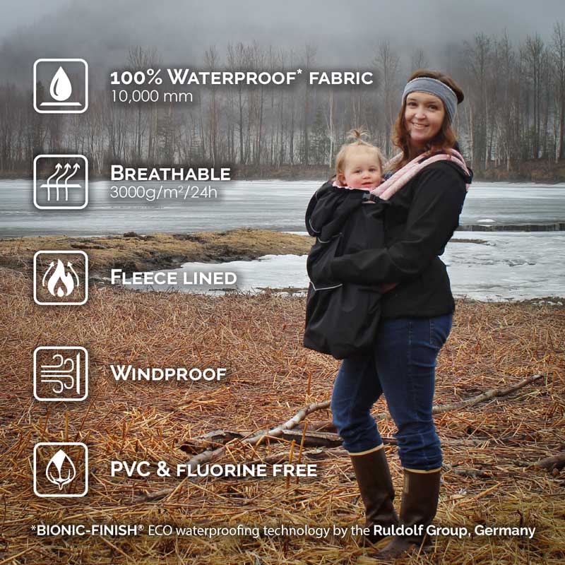 Jan & Jul Cozy-Dry Rain Cover Jan & Jul Cozy-Dry Rain Cover 