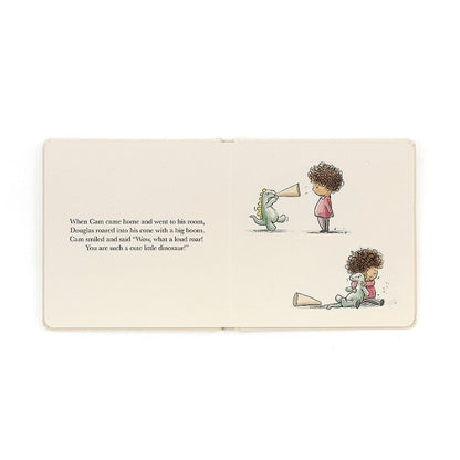 Jellycat The Not So Scary Dinosaur Book Jellycat The Not So Scary Dinosaur Book 