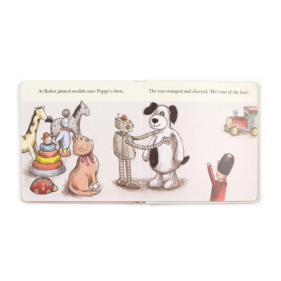 Jellycat Scruffy Puppy Book Jellycat Scruffy Puppy Book 