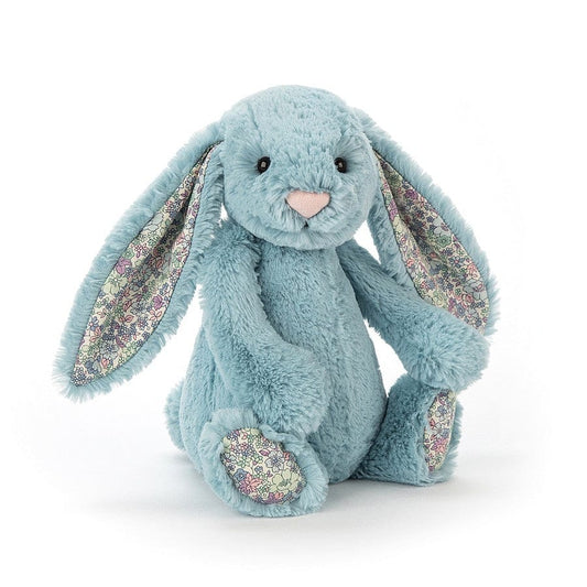 Jellycat Blossom Aqua Bunny Jellycat Blossom Aqua Bunny 
