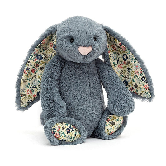 Jellycat Blossom Dusky Blue Bunny Jellycat Blossom Dusky Blue Bunny 