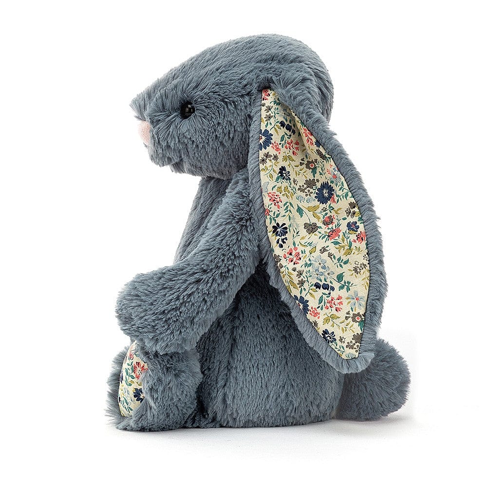 Jellycat Blossom Dusky Blue Bunny Jellycat Blossom Dusky Blue Bunny 