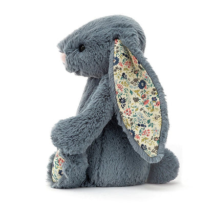 Jellycat Blossom Dusky Blue Bunny Jellycat Blossom Dusky Blue Bunny 