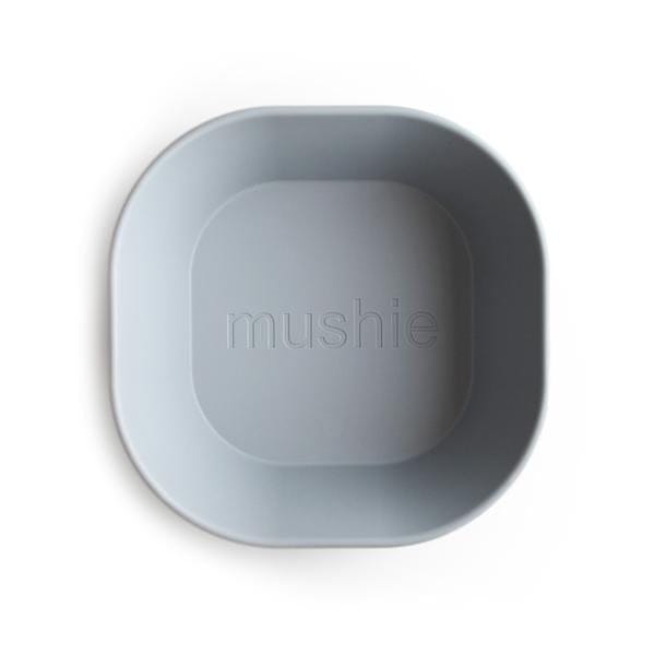 Mushie Square Bowl, Set of 2 (Cloud) Mushie Square Bowl, Set of 2 (Cloud) 