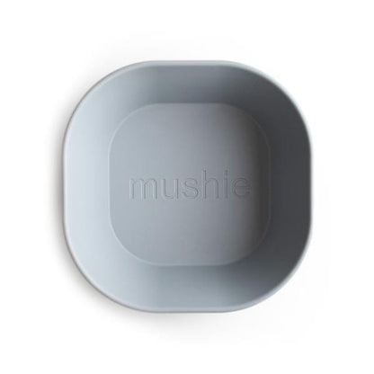 Mushie Square Bowl, Set of 2 (Cloud) Mushie Square Bowl, Set of 2 (Cloud) 