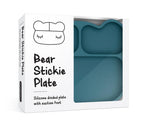 We Might Be Tiny Bear Silicone Divided Stickie Plate We Might Be Tiny Bear Silicone Divided Stickie Plate 
