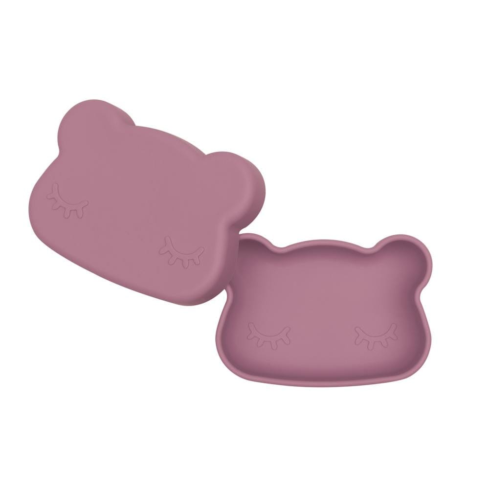 We Might Be Tiny Bear Silicone Bowl and Plate Snackie We Might Be Tiny Bear Silicone Bowl and Plate Snackie 